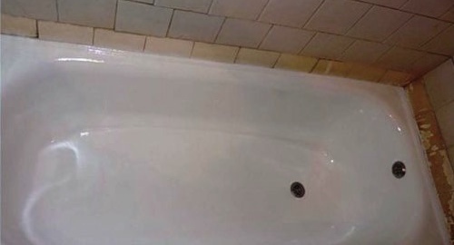 Реставрация ванны жидким акрилом | Лангепас